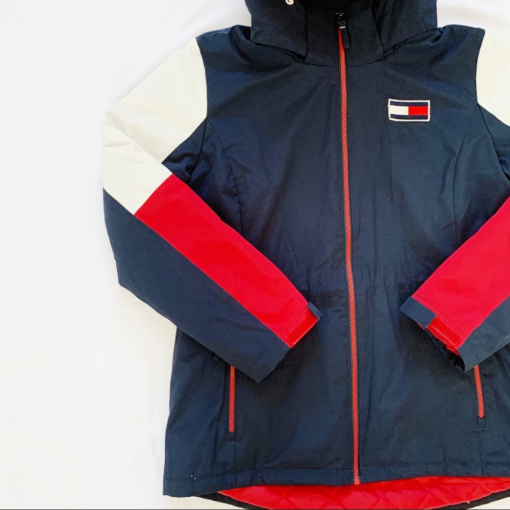 Tommy Hilfiger Colorblock Winter Coat Parka